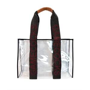 NEW TIANA women's gameday gamecocks tote bag in clear